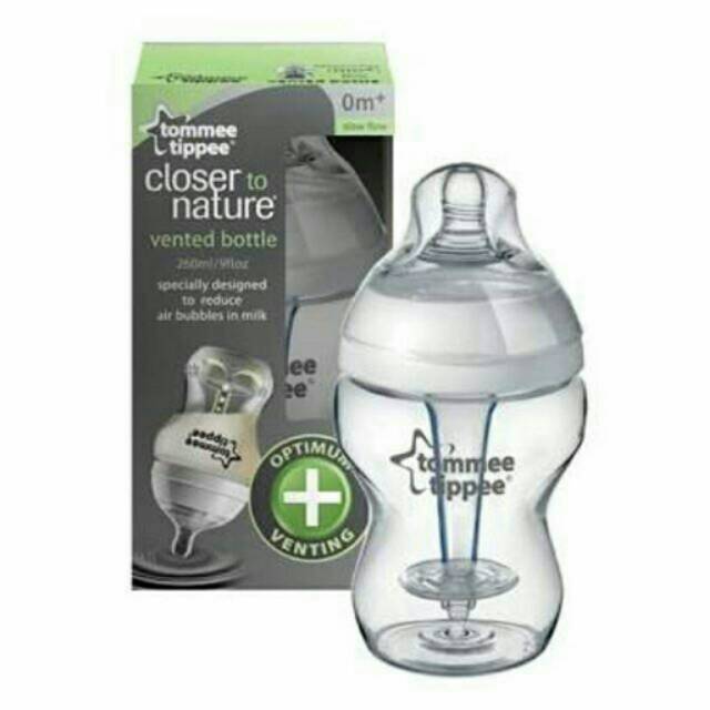 Botol Tommee Tippee Anticolic 260 ml/ Botol Anticolic Bayi /Botol Dot Mirip Puting Ibu