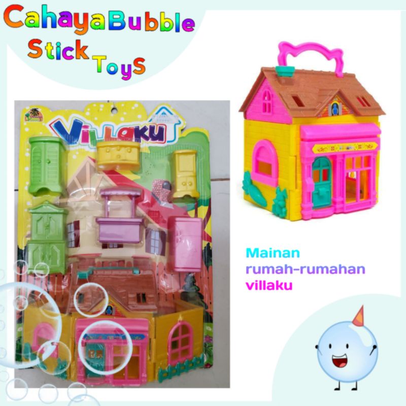 mainan rumah rumahan anak | mainan villaku