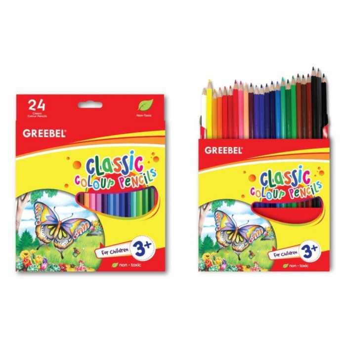 

Promo Bulan Ini Pencil Warna Greebel 24 Colour Classic Gilaa!!!