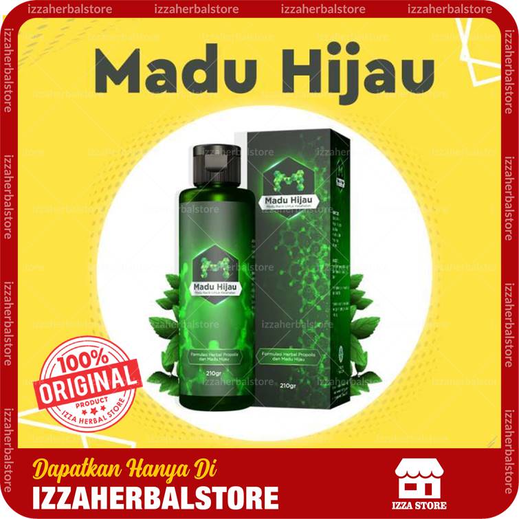 Madu Hijau Herbal Asam Lambung Dan Maag Asli Original M