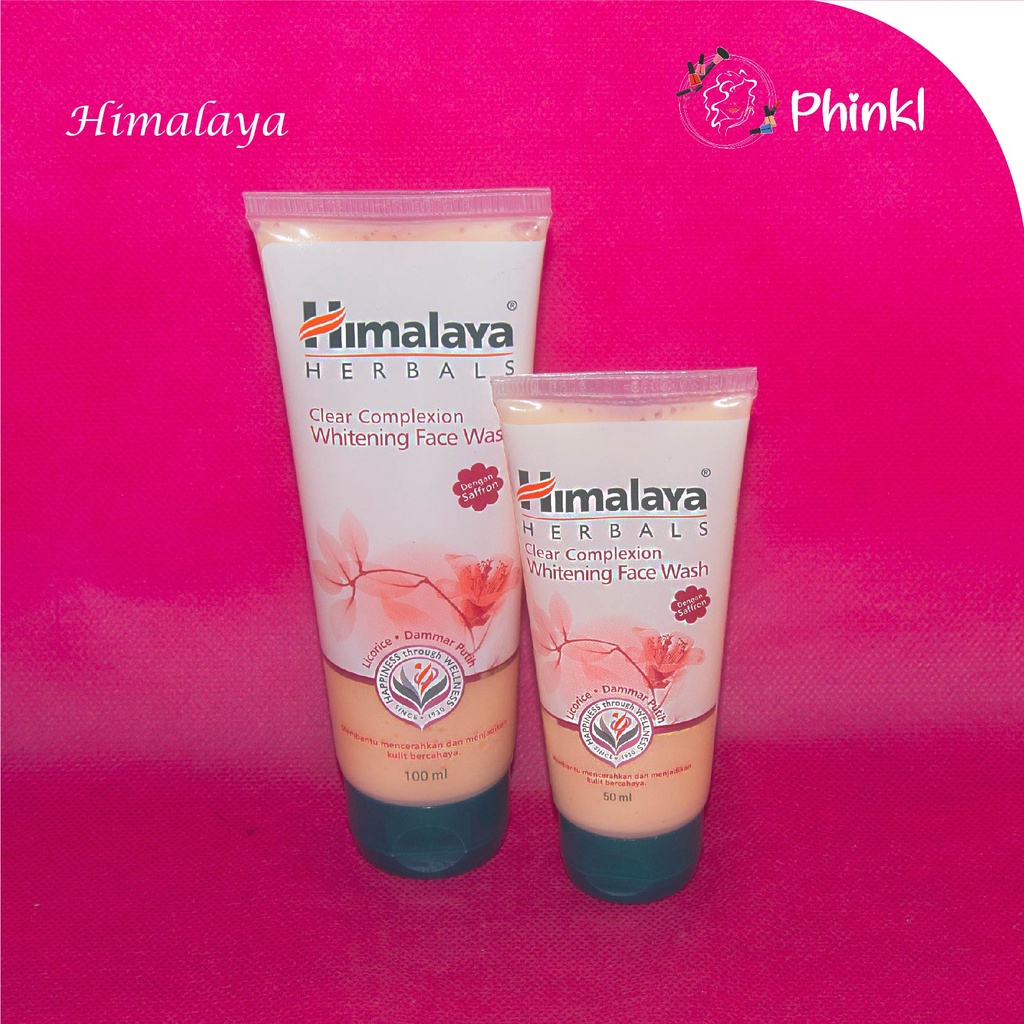 `ღ´ PHINKL `ღ´ himalaya whitening face wash sabun cuci muka anti jerawat acne