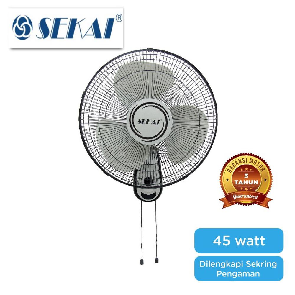 SEKAI WFN 1626 1627 WALL FAN KIPAS ANGIN DINDING 16 INCH  SEKAI Kipas Angin Dinding WFN 1626 1627