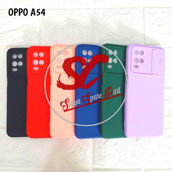 SOFTCASE SLIDE CAMERA PROTECTOR OPPO A53 A33 OPPO A54 RENO 5F - SC