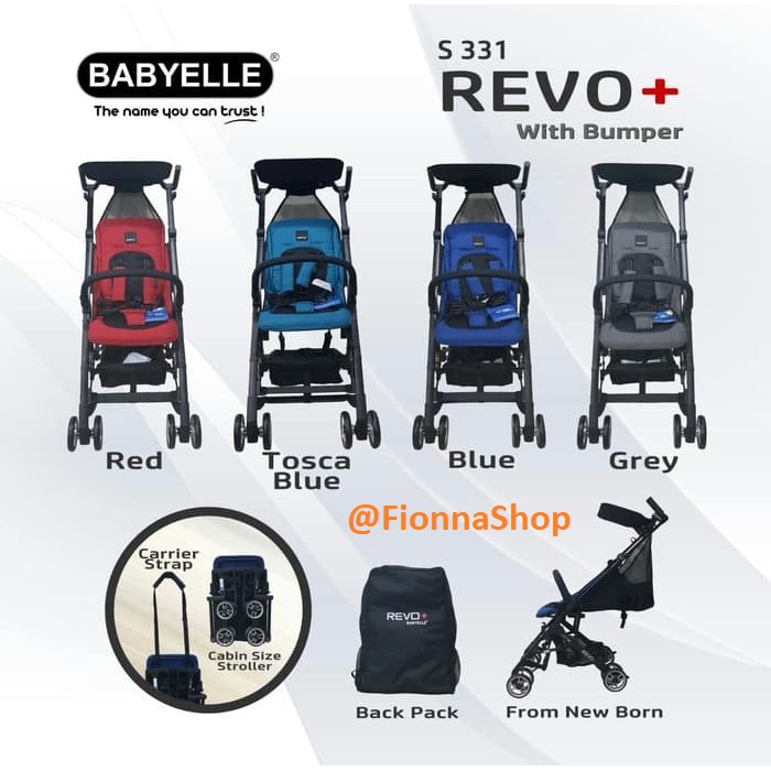 stroller reversible cabin size