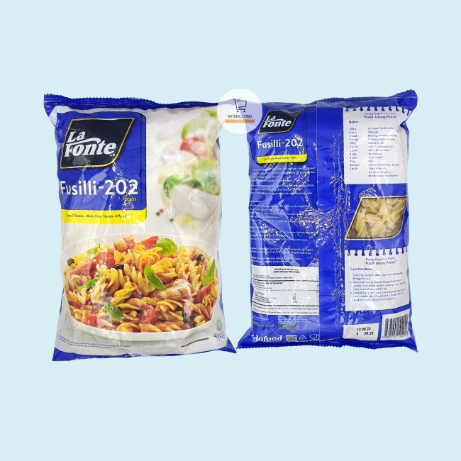 La Fonte Fusilli - 202 450gr Fusili Pasta Lafonte Fusilli Fusili