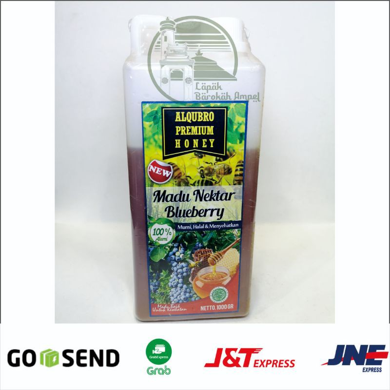 

MADU AL QUBRO NEKTAR BLUEBERRY Madu Murni Asli AlQubro Nektar Blueberry Premium Honey 1 kg Original