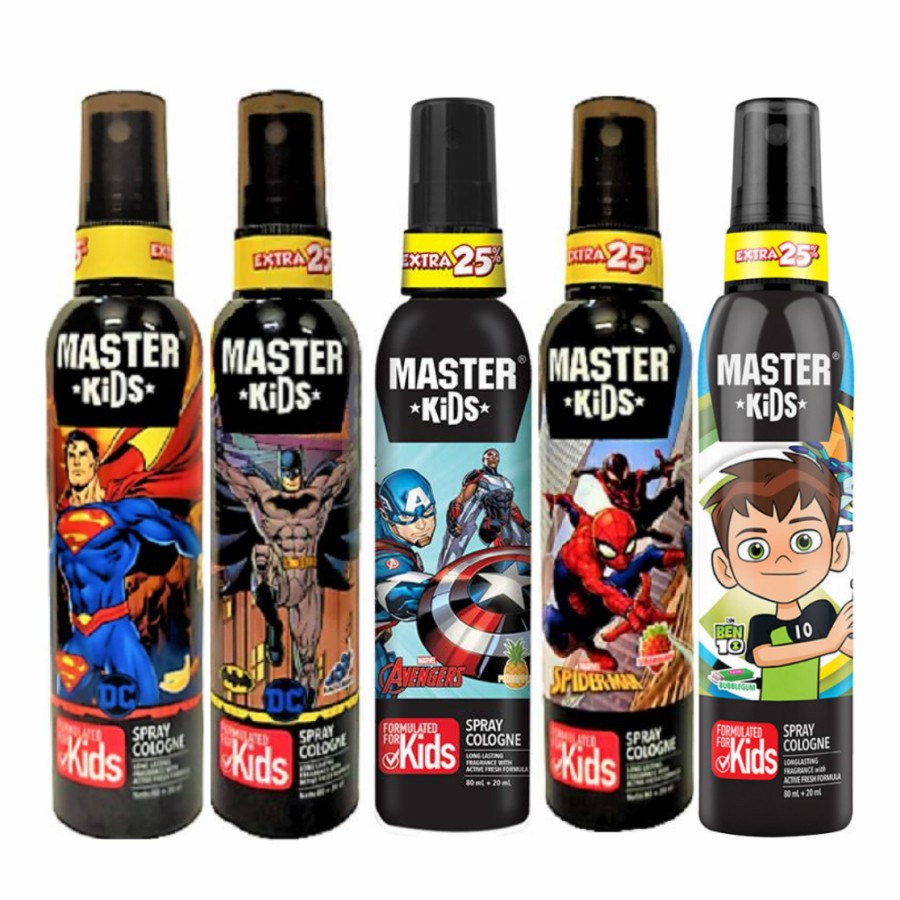 Master Kids Spray Cologne - 80 ml+20 ml