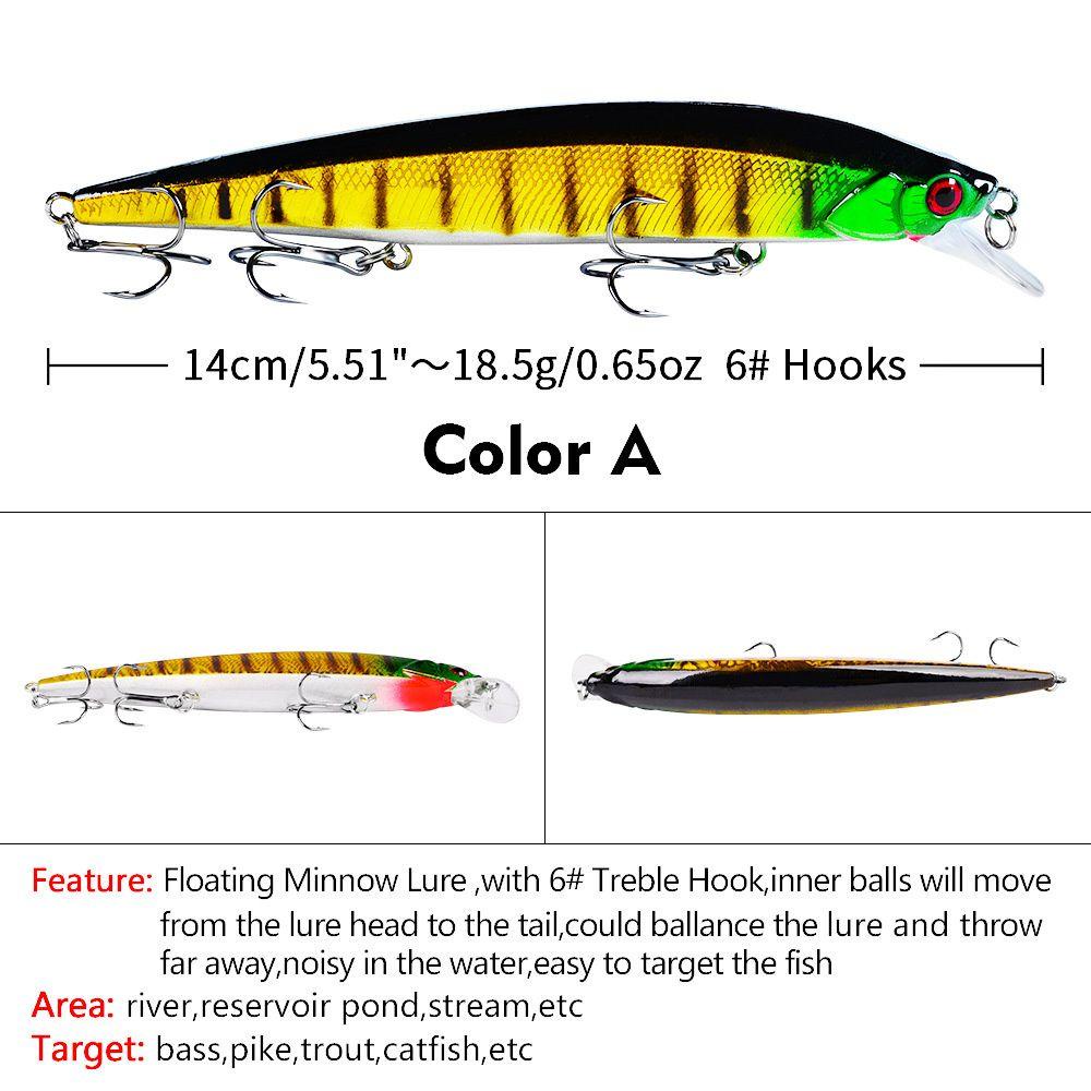 Suyo Umpan Pancing Ikan Kecil Mata 3D 18.5g Dengan 3 Kail