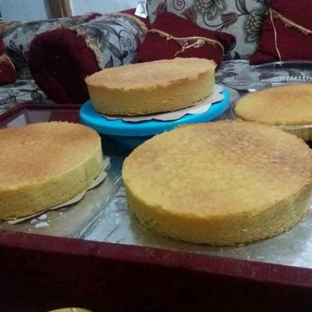 

Cake Dasar siap hias