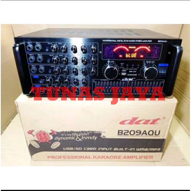 AMPLI DAT B209AQU PROFESIONAL KARAOKE AMPLIFIER