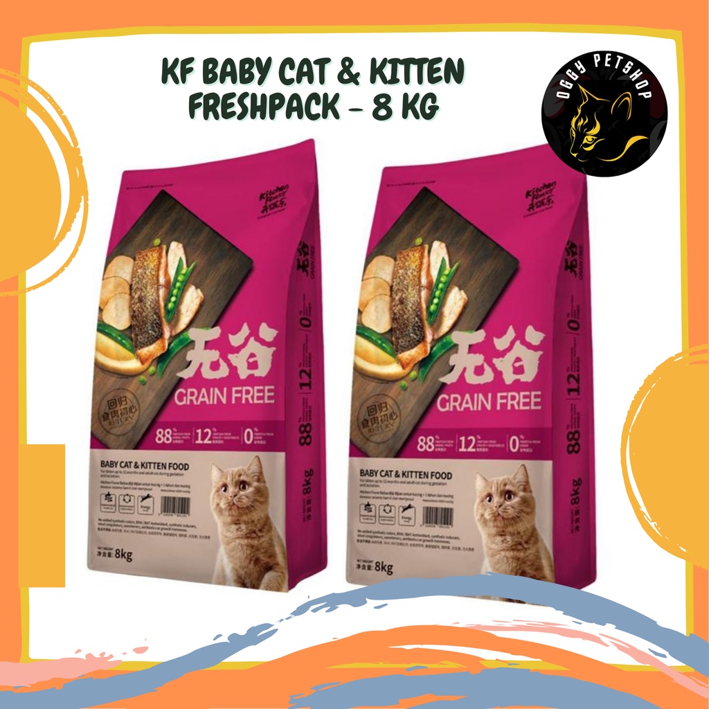Makanan Kucing Kitchen Flavor Baby Cat &amp; Kitten 8 Kg | KF KITTEN 8Kg