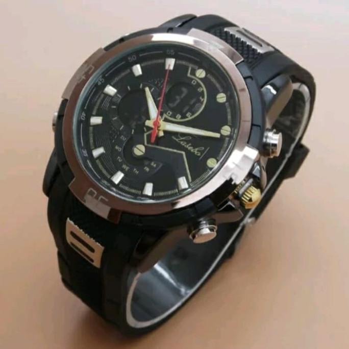 RECOMENDED JAM TANGAN PRIA ORIGINAL LASEBO 981 JAM TANGAN LASEBO KARET