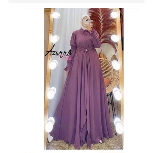 AZURRA DRESS-DRESS WANITA KEKINIAN-HIGHT QUALITY-TERGEMOY