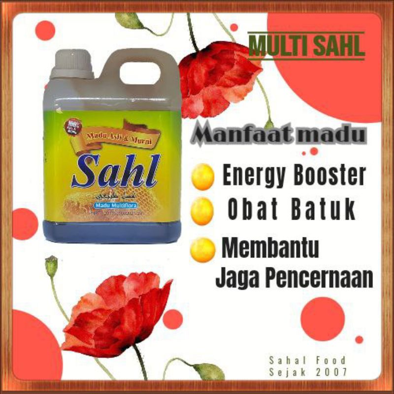 

Madu Multiflora Asli