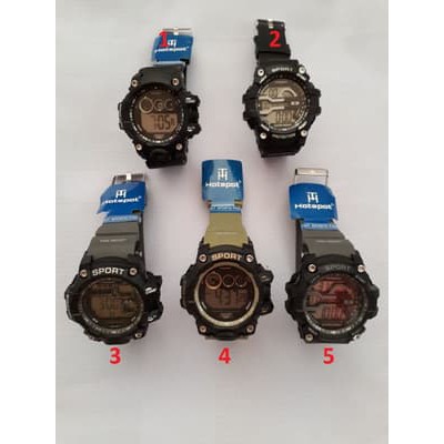 JAM TANGAN HOTSPOT WATER RESIST MURAH