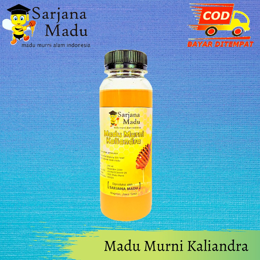 

Madu Murni Nektar Kaliandra 250 Ml Premium - Madu Murni 100% Asli Sarjana Madu