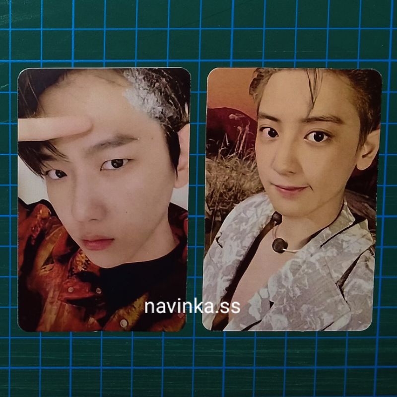 Photocard Chanyeol Baekhyun EXO Don't Fight The Feeling DFTF PC pb1 unoff