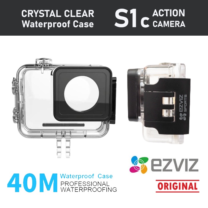 Waterproof Case Original EZVIZ 40M Touchscreen Action Camera ​ S5 / S1C