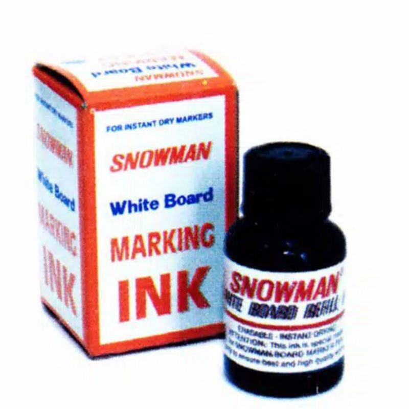 

Refill Tinta Spidol Whiteboard Snowman BG-12