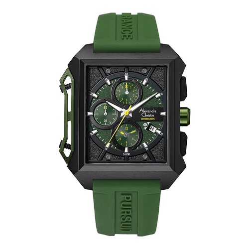 Jam Tangan Pria Alexandre Christie Chronograph AC 6601 MC RIPBAGN Men