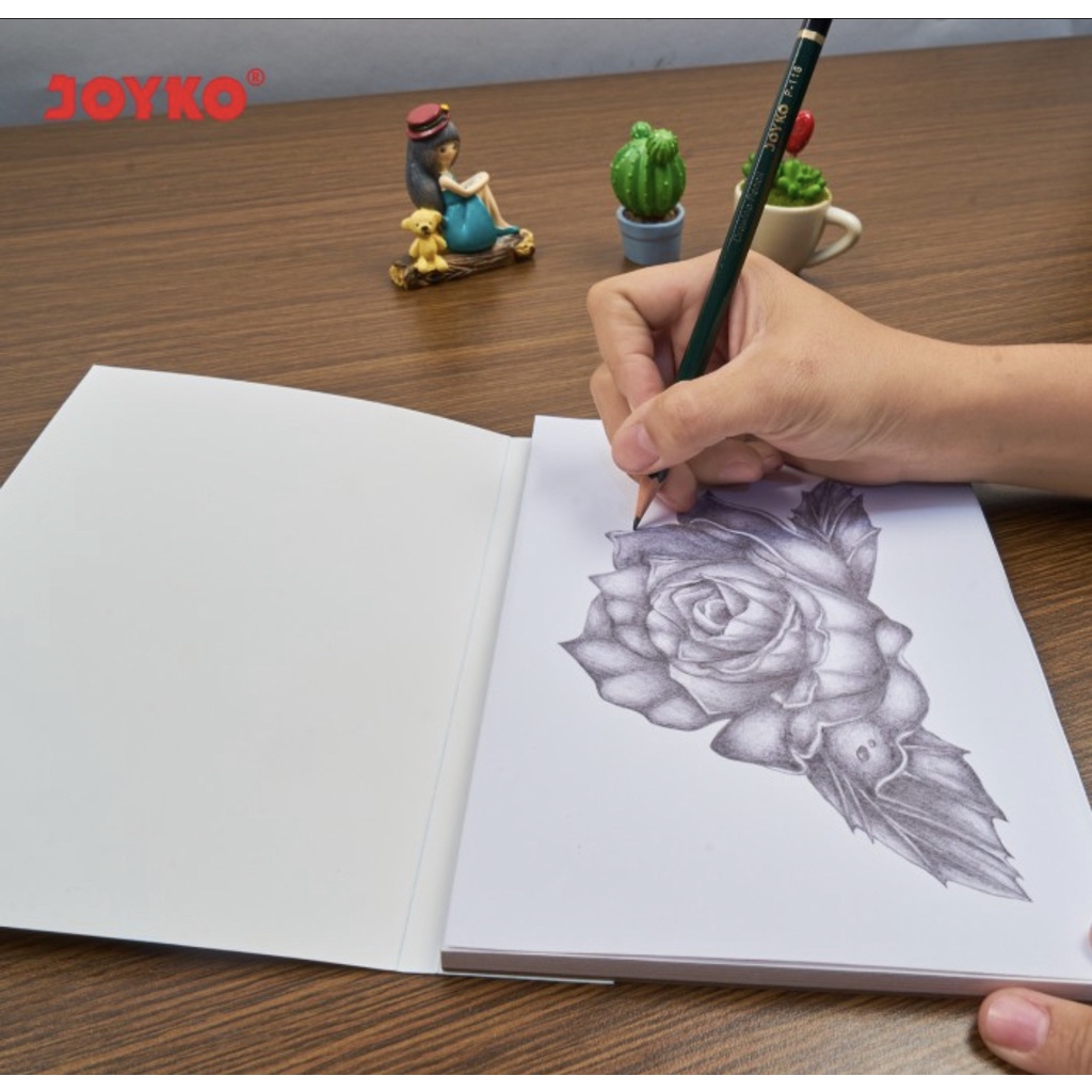 (40 lembar) JOYKO SKETCH PAD BUKU SLETSA PAD-1000A5 110 GSM