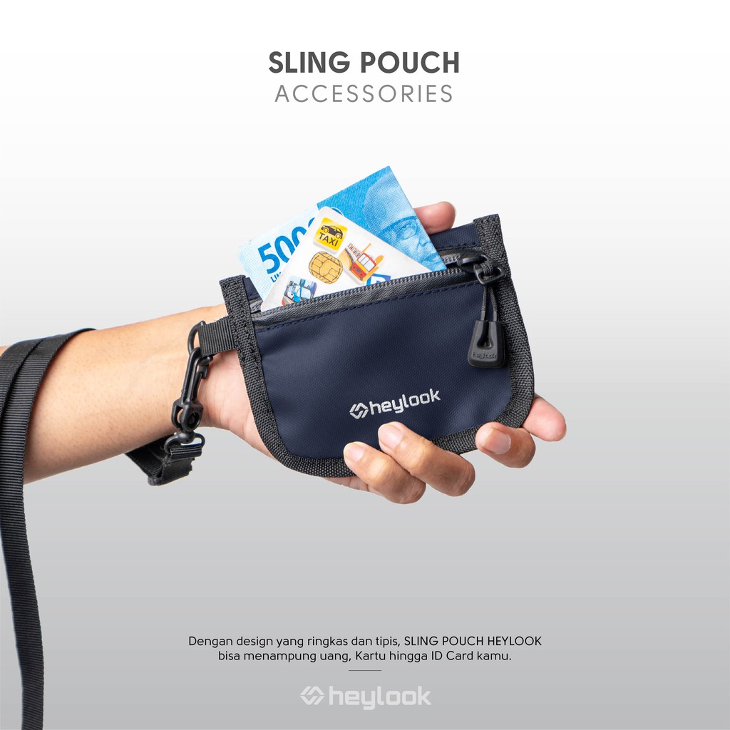 HEYLOOK Project - Sling Pouch RYO Pouch Wallet Waterproof Dompet Kartu Anti Air Sling Bag Pouch Mini