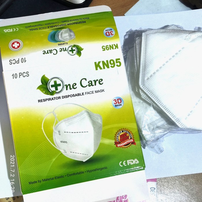 10pc Masker Medis KN95 N95 Original 5 ply Medical Mask