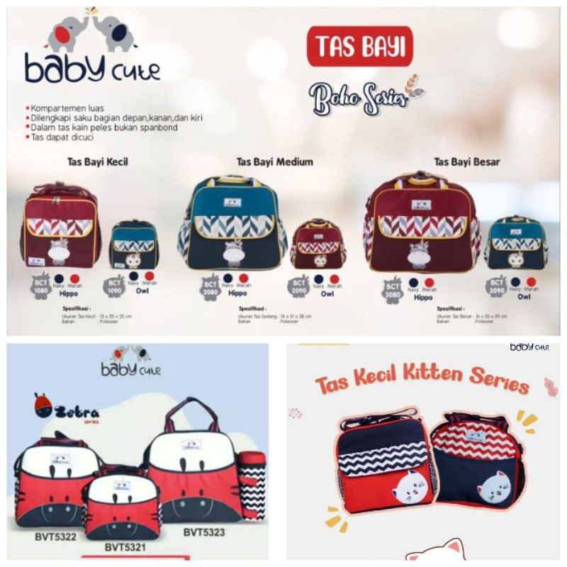 baby cute tas bayi bordir small/medium/large