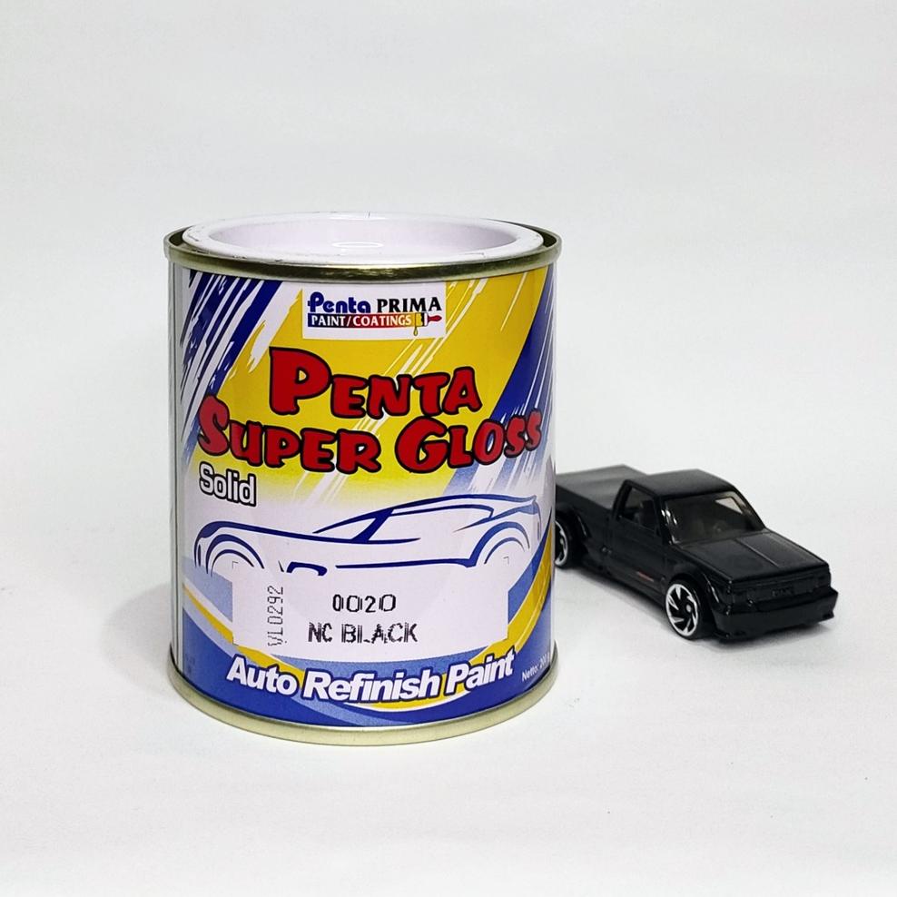 [KODE PRODUK HYJOI7533] Cat Penta HITAM 200 gram - penta hitam - cat mobil hitam - cat penta super g