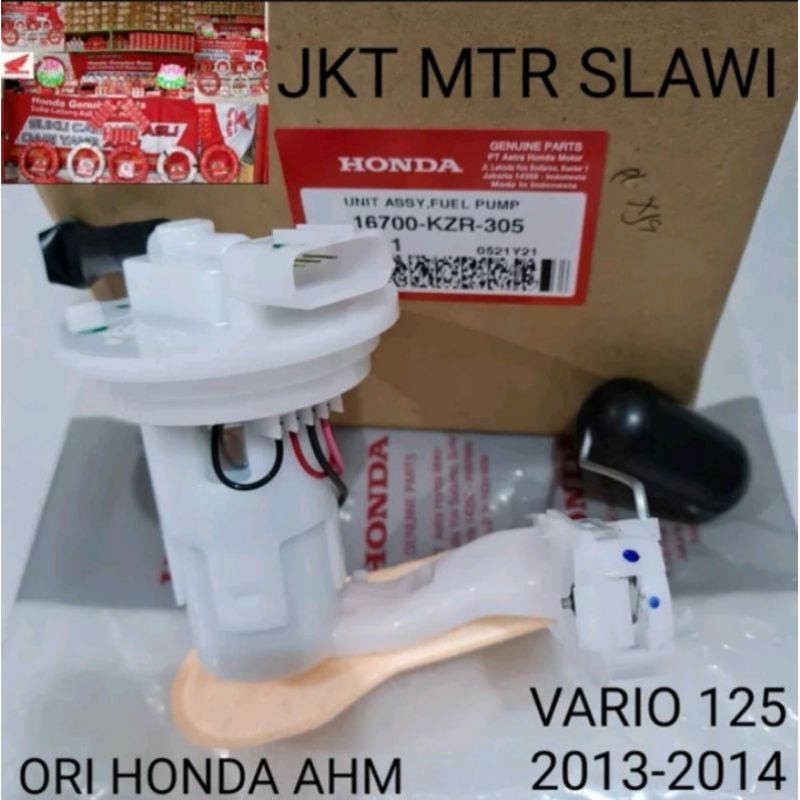 16700 KZR 305 fuel pump unit assy pompa bensin vario 125 old 2013-2014 asli honda