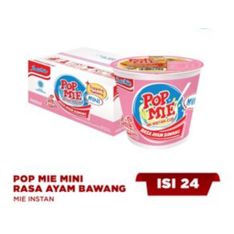 

EXP JANUARI 2025. Pop mie mini ayam bawang 1 dus isi 24 pcs