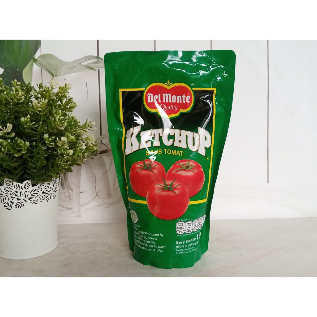 Delmonte Saus Tomat Pouch 1kg