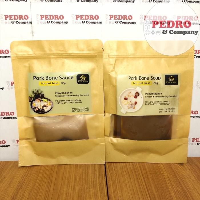 

DPOT MASTER PORK BONE SOUP HOT POT BASE 75 GRAM - INSTANT BUMBU HOTPOT