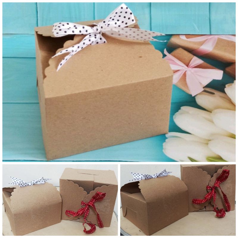 

BOX KERTAS BROWN CRAFT KOTAK KEMASAN SERBAGUNA KARDUS ONLINE SHOP SOUVENIR CANTIK