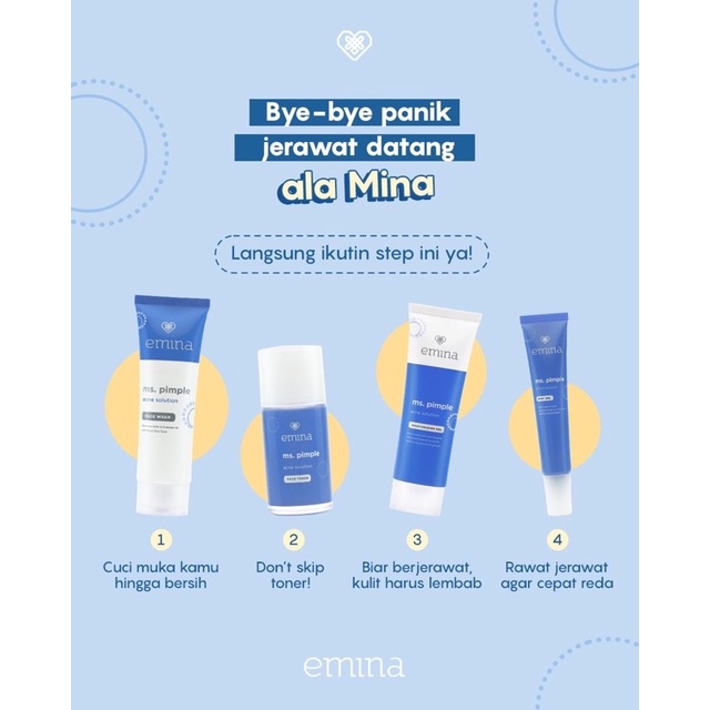 EMINA Ms Pimple Acne Solution SERIES