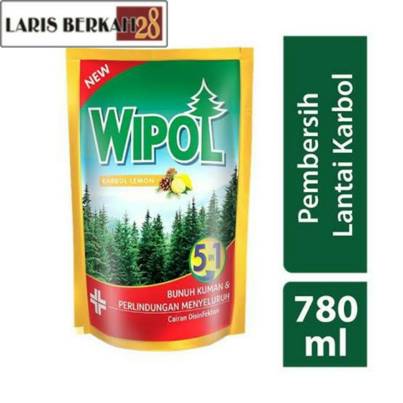 Wipol Karbol Lemon 780 Ml