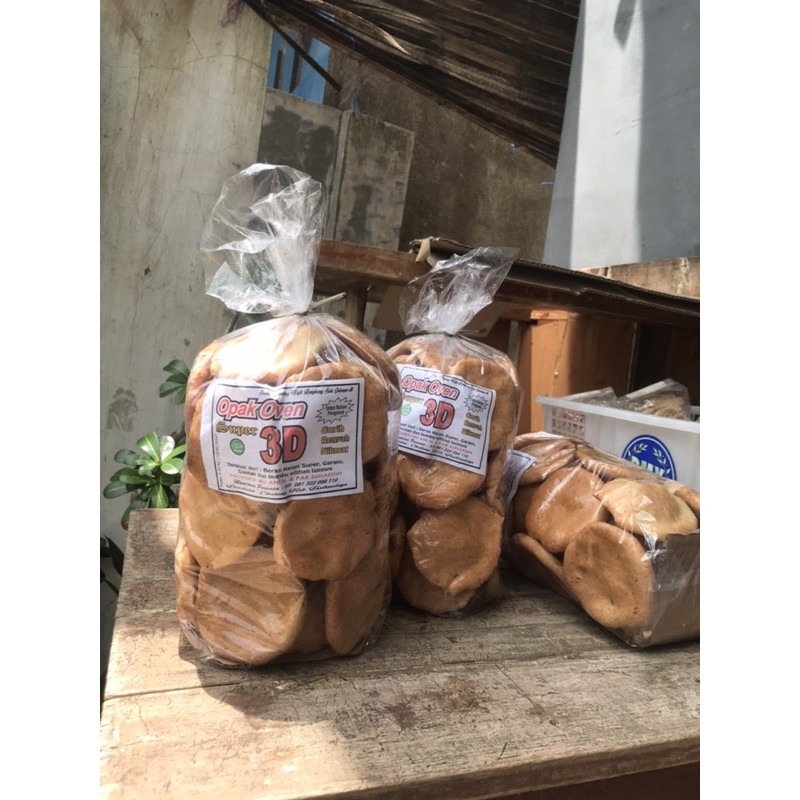 

Opak Oven Opak Ketan Super Sentral Opak 3D Oleh-Oleh Khas Cikalong Tasikmalaya