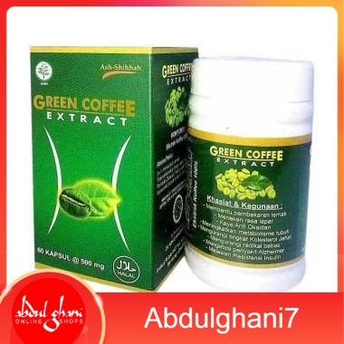 Kapsul Obat Diet Green Coffee Orignal Dan Sertifikat BPOM