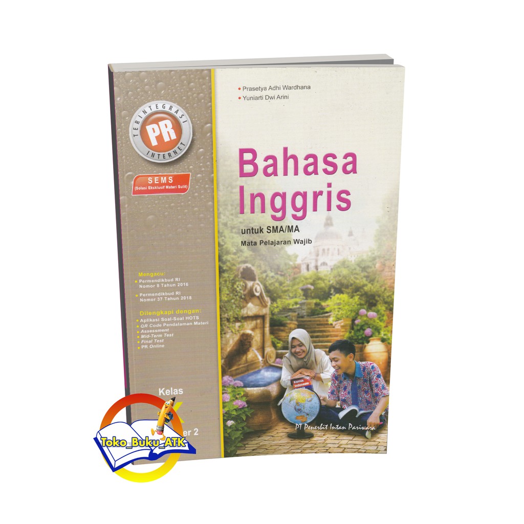 Buku Lks Pr Wajib Kelas 10 Bahasa Inggris Semester 2 Intan Pariwara Shopee Indonesia