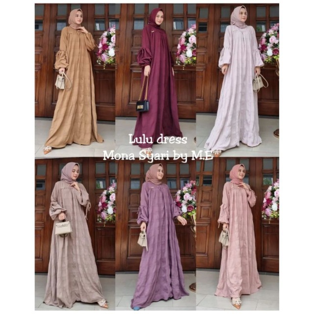 LULU DRESS BY MONA SYARI M.E