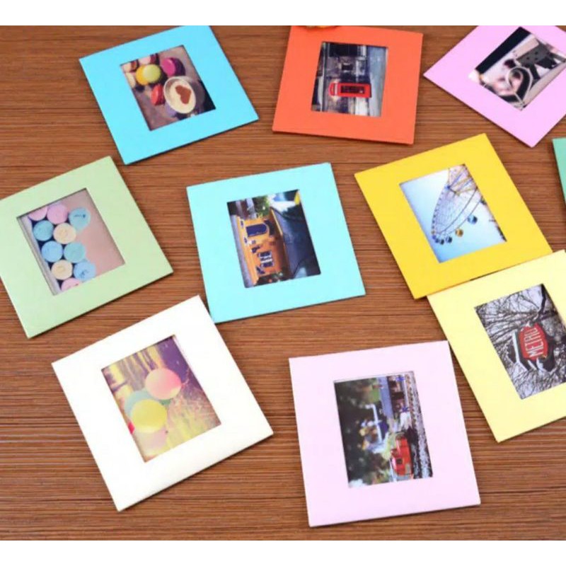 KOREAN PHOTO FRAME/BINGKAI FOTO GANTUNG/FOTO POLAROID/KLIP KAYU TERMURAH