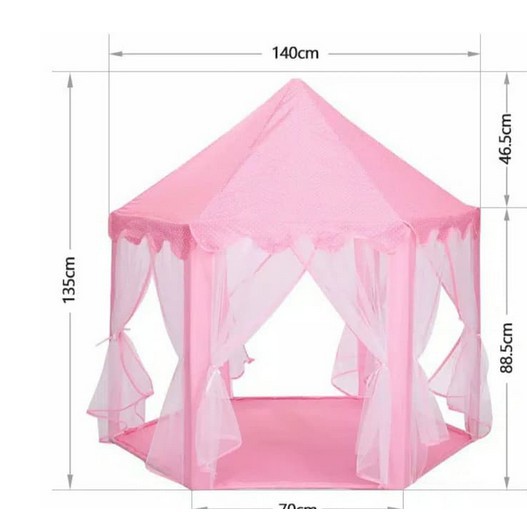 [PROMO TERMURAH] Tenda Anak Princess Model ZP-3 Tenda Mainan Indoor Outdoor