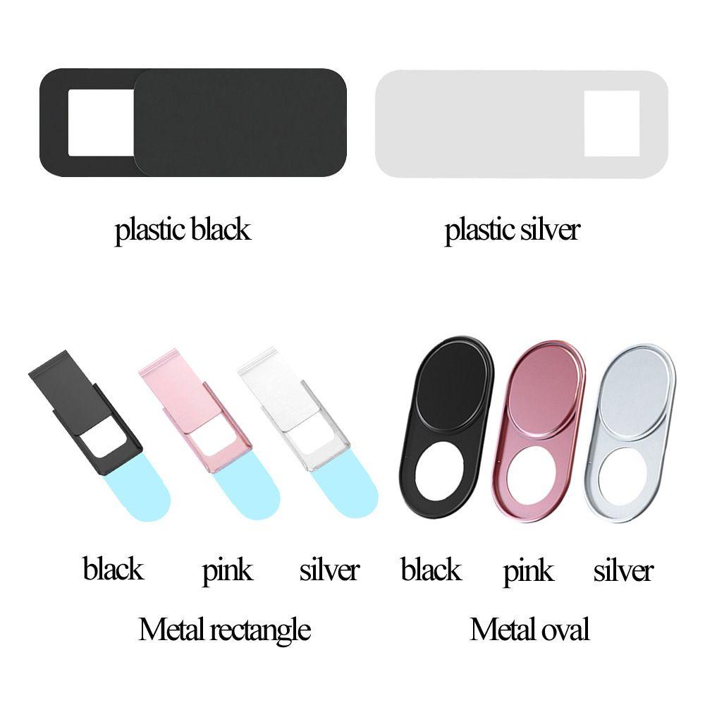 Suyo 1PC/3PCS Metal Webcam Cover Universal Stiker Privasi Melindungi Untuk Laptop Tablet Ponsel