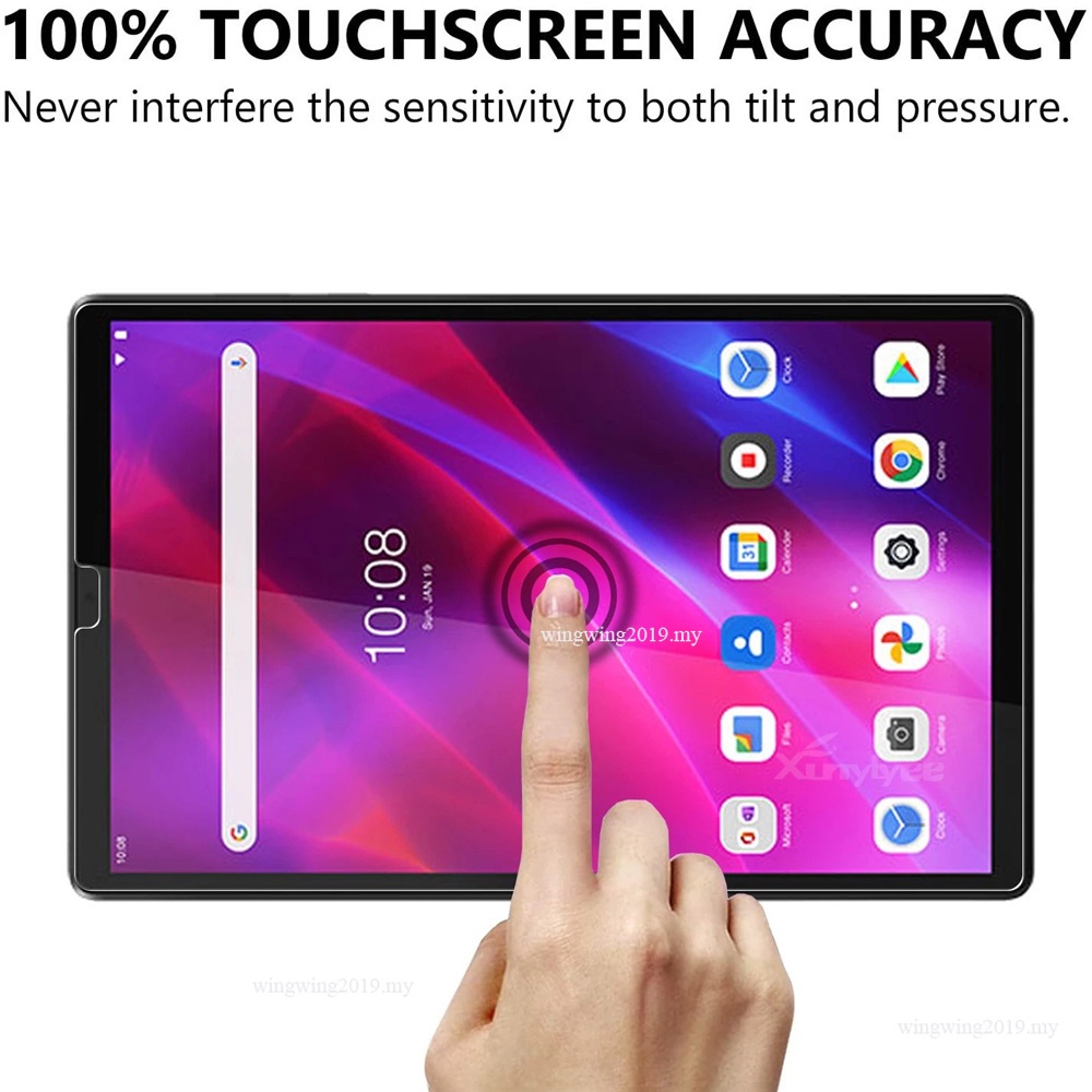 (2 Pak) Pelindung Layar Tempered Glass Untuk Lenovo Tab K10 10.3 2021 TB-X6C6F TB-X6X TB-X6C6NBF