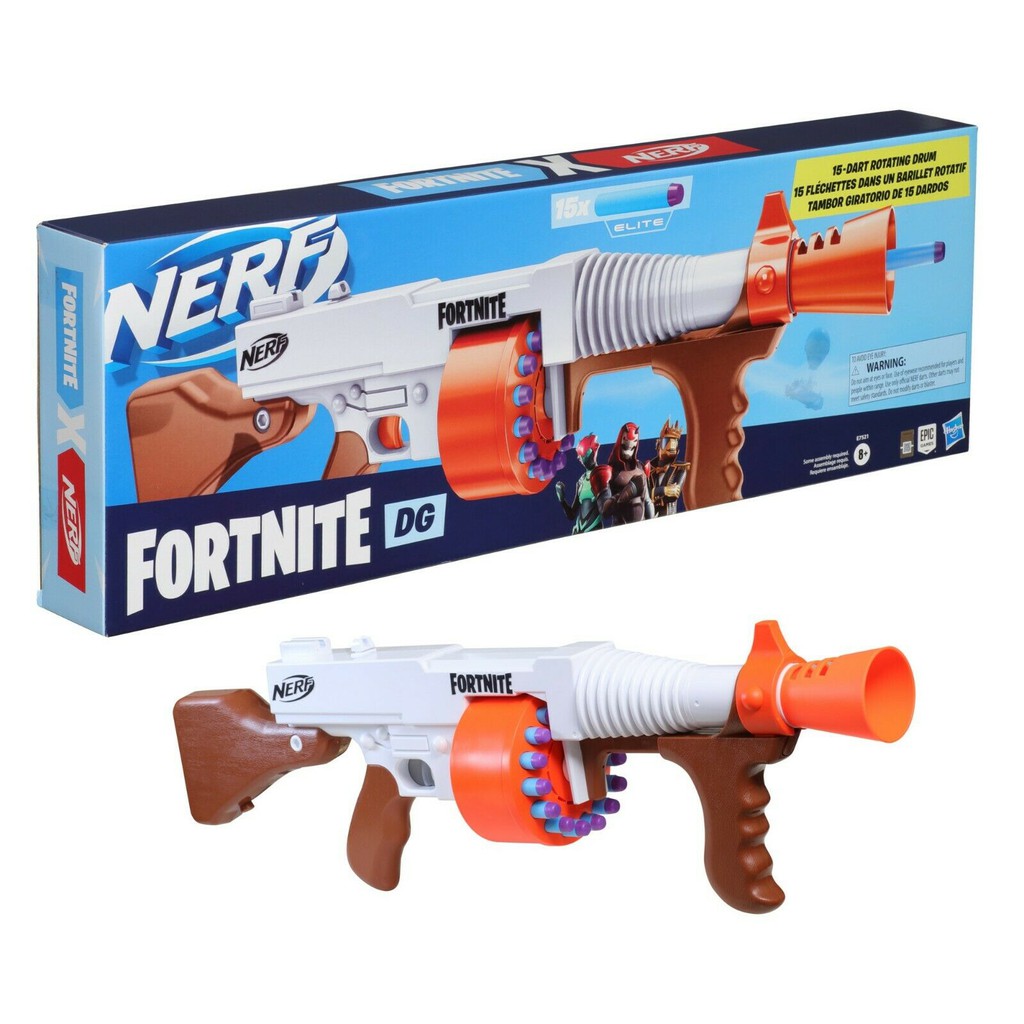 Jual Nerf Fortnite DG Dart Blaster 15 