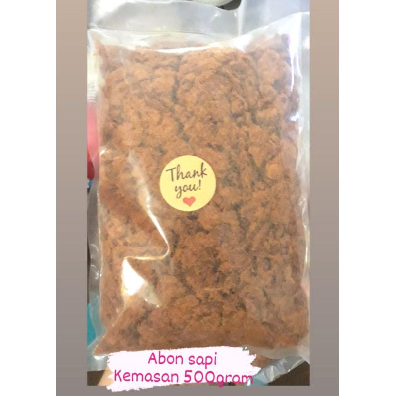 

terlaris Abon sapi super premium tanpa bawang goreng 250gram