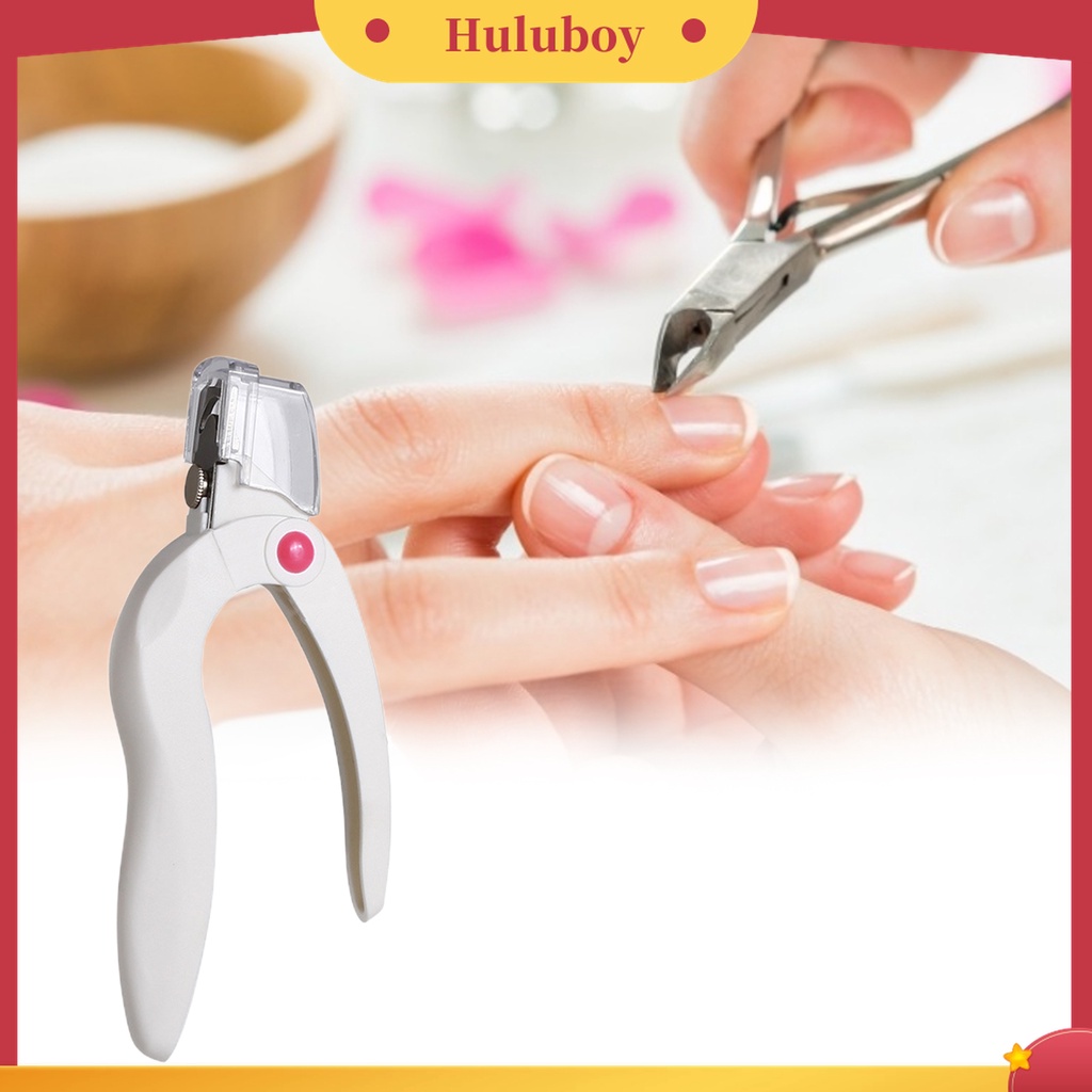 Huluboy Huluboy♡ Gunting Kuku Multifungsi Bentuk U Bahan Stainless Steel Untuk Manicure