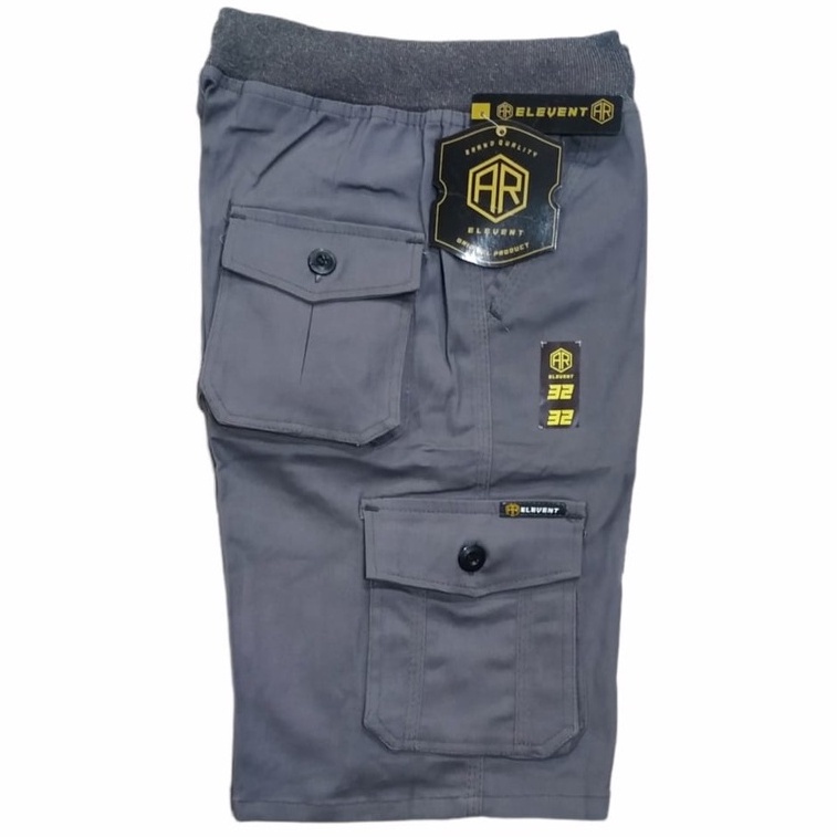 Celana Pendek Pria Cargo Jumbo Big Size Model Rip atau Kolor Bahan Katun Stretch Tebal Size 28 sampai 44