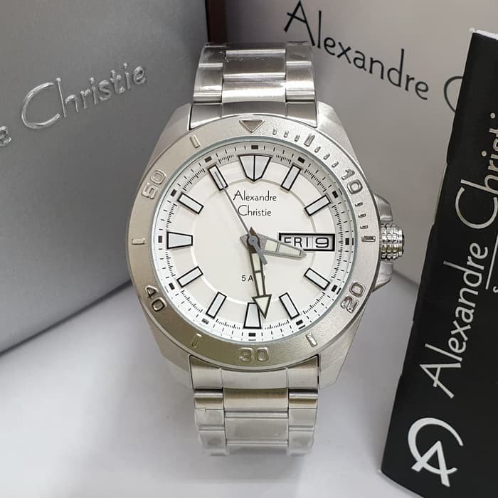 ORIGINAL Jam Tangan Pria Alexandre Christie AC 6511 / AC6511 Garansi 1 Tahun