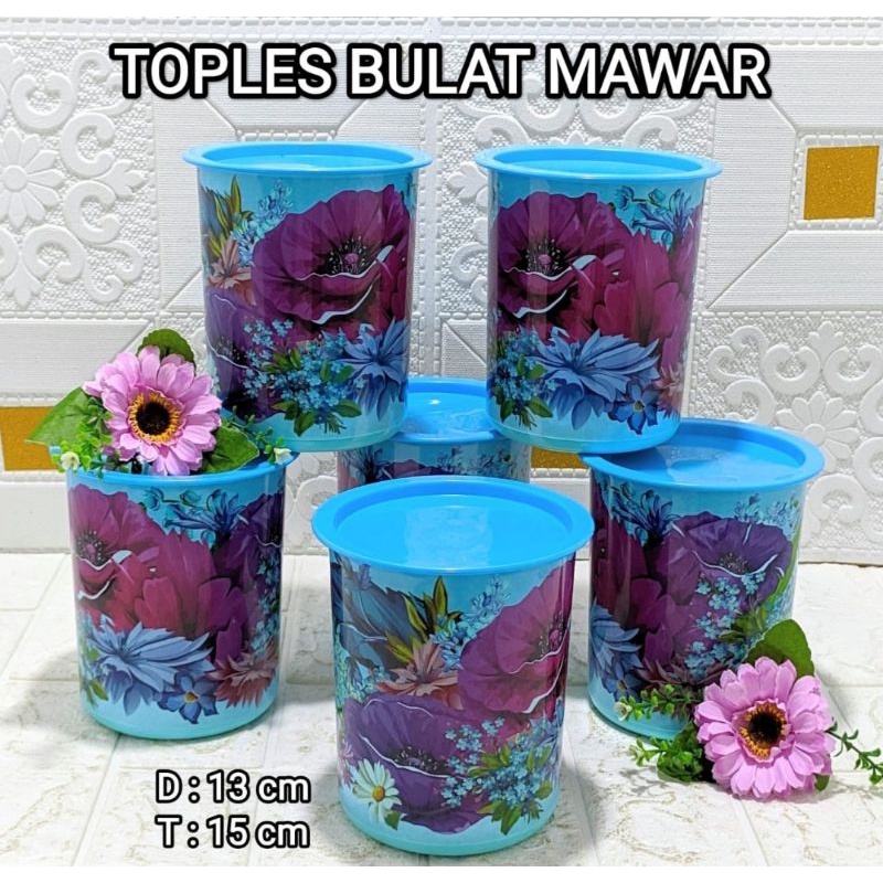 Toples Set Calista Odate Motif Bunga Mawar